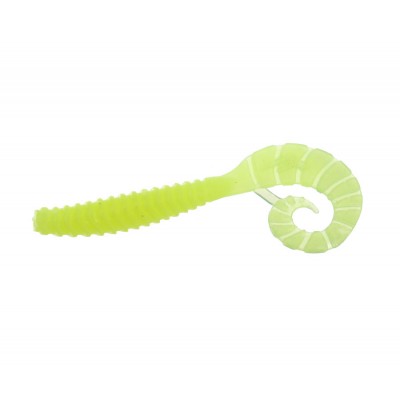 FLAGMAN Твистер TT-Grub 2,0'' #127 Lime Chartreuse 5см 10шт