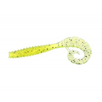 FLAGMAN Твистер TT-Grub 2,5'' #112 Chartreuse 6,2см 8шт