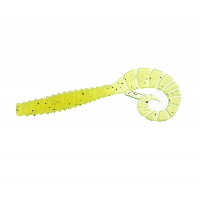 FLAGMAN Твистер TT-Grub 3,0'' #112 Chartreuse 7,5см 6шт