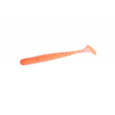 AZURA Виброхвост Longer 3" Orange Carrot 7,5см 8шт