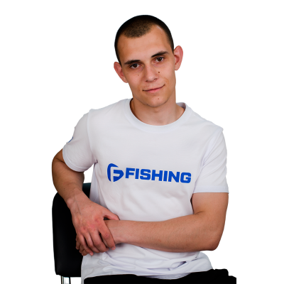 F-FISHING Футболка белая XXXL