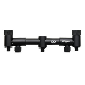 CARP PRO Буз-бар Rondel на 2 удилища алюминий black 7-10" 18-25см