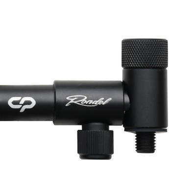 CARP PRO Буз-бар Rondel на 3 удилища алюминий black 10-14" 25-35см