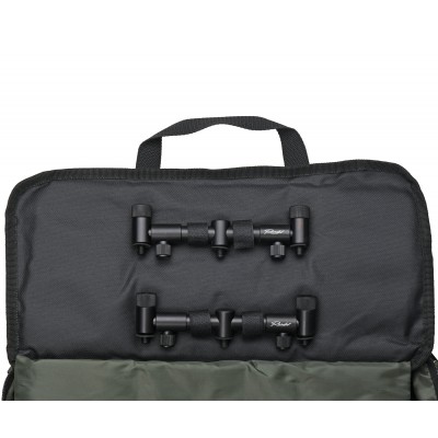 CARP PRO Набор стоек с буз-барами Rondel для 2-х удилищ алюминий black в сумке