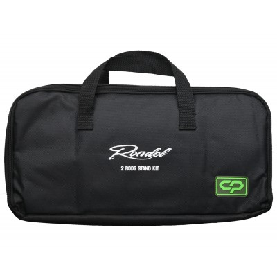 CARP PRO Набор стоек с буз-барами Rondel для 2-х удилищ алюминий black в сумке
