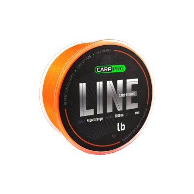 CARP PRO Леска Fluo Orange 1000м 0,370мм