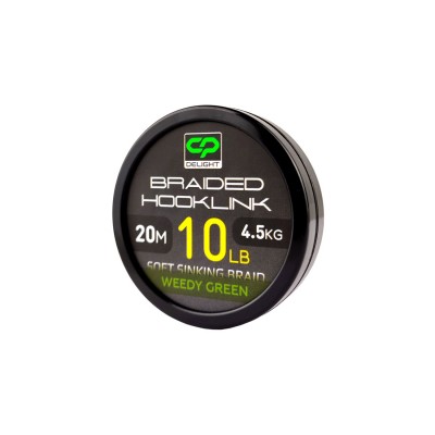 CARP PRO Поводковый материал Delight Sinking Hooklink зеленый 10lb 20м