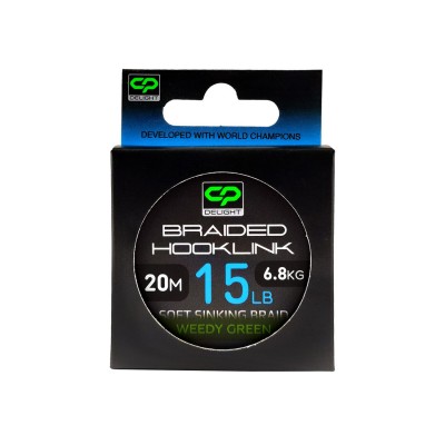 CARP PRO Поводковый материал Delight Sinking Hooklink зеленый 15lb 20м