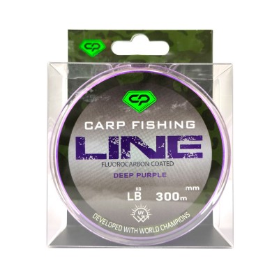 CARP PRO Леска Fluorocarbon Coated Deep Purple 300м 0,309мм