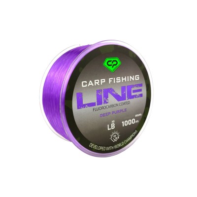 CARP PRO Леска Fluorocarbon Coated Deep Purple 1000м 0,331мм