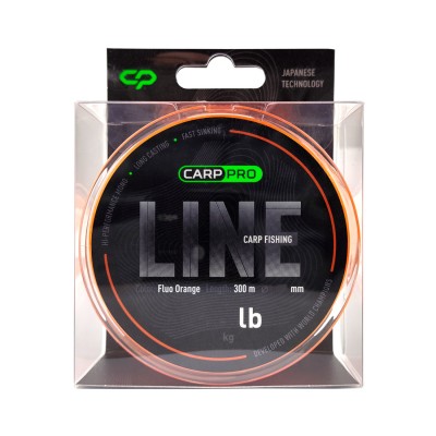 CARP PRO Леска Fluo Orange 300м 0,286мм