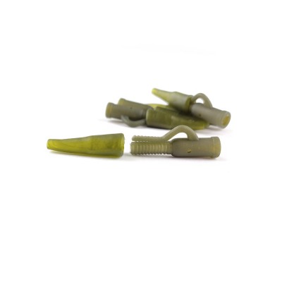 CARP PRO Клипса безопасная с конусом Lead Clip + Tail Rubber 5шт