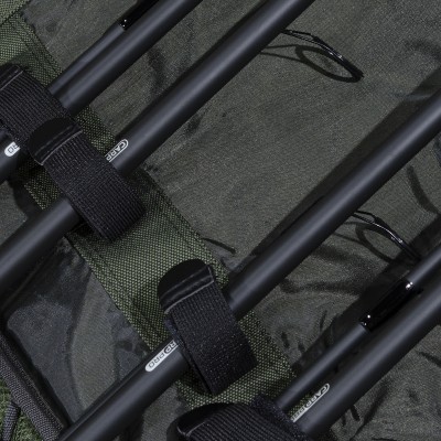 CARP PRO Чехол для 4-х удилищ 1200D 3,9м с катушкой 215x40x7см