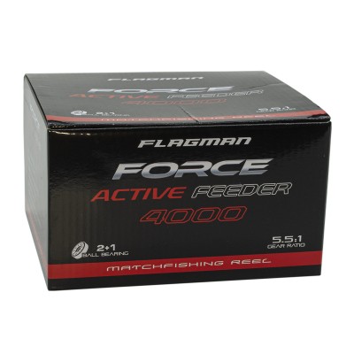 FLAGMAN Катушка фидерная Force Active Feeder 4000 бейтранер