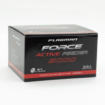 FLAGMAN Катушка фидерная Force Active Feeder 5000 бейтранер