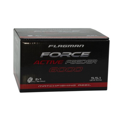 FLAGMAN Катушка фидерная Force Active Feeder 6000 бейтранер