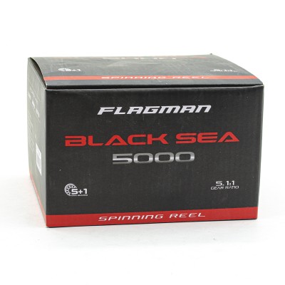 FLAGMAN Катушка спиннинговая Black Sea 5000 5+1ш.п