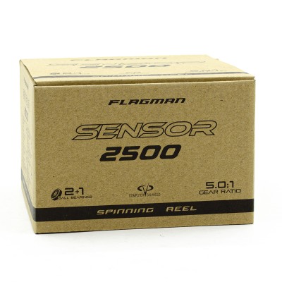 FLAGMAN Катушка спиннинговая Sensor 2500 2+1ш.п.