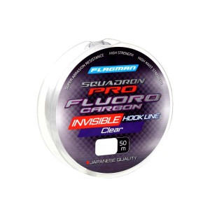 FLAGMAN Леска Squadron Pro Fluorocarbon Line 50м 0.141мм