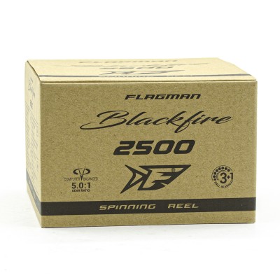 FLAGMAN Катушка спиннинговая Blackfire 2500 3+1ш.п.