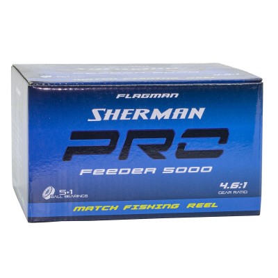 FLAGMAN Катушка фидерная Sherman Pro Feeder 5000 FS бейтранер