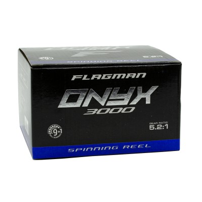 FLAGMAN Катушка спиннинговая Onyx 3000 9+1ш.п.