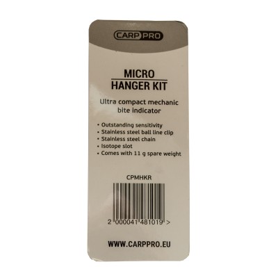 CARP PRO Механический индикатор поклевки на цепочке Hanger микро нерж сталь red