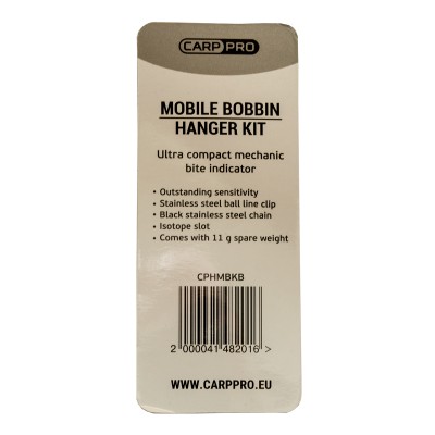 CARP PRO Механический индикатор поклевки на цепочке Hanger Mobile Bobbin blue