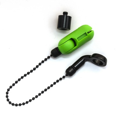 CARP PRO Механический индикатор поклевки на цепочке Hanger Mobile Bobbin green