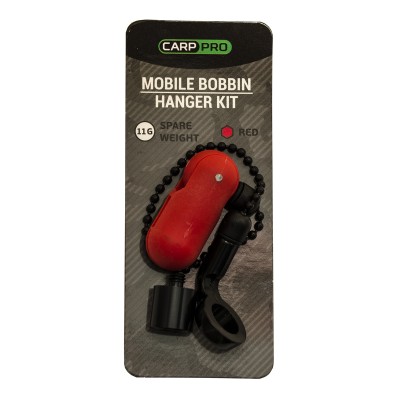 CARP PRO Механический индикатор поклевки на цепочке Hanger Mobile Bobbin red