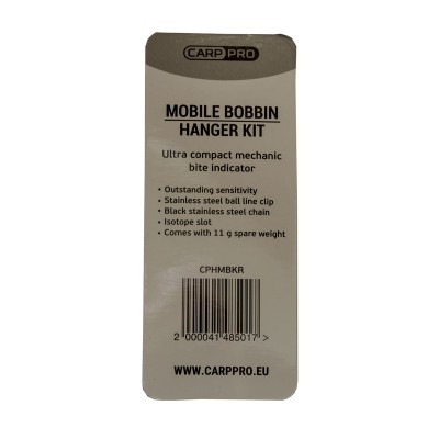 CARP PRO Механический индикатор поклевки на цепочке Hanger Mobile Bobbin red