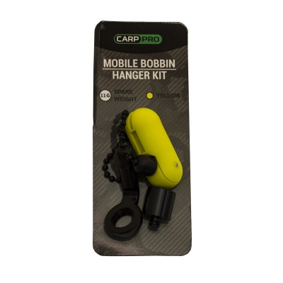 CARP PRO Механический индикатор поклевки на цепочке Hanger Mobile Bobbin yellow