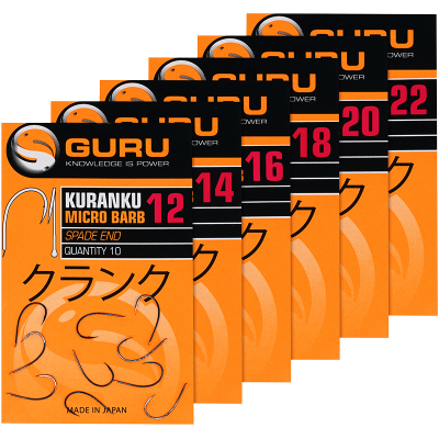 GURU Крючок Kuranku №16 микробородка с лопаткой