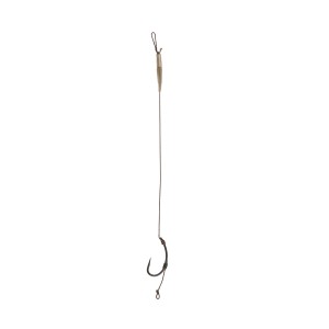 CARP PRO Поводок готовый Sinking Braid 30lbx8 с крючком Curved Shank №4