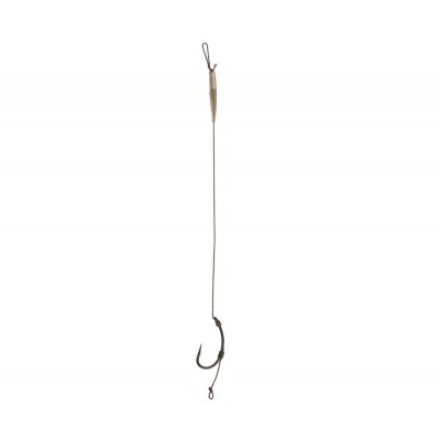 CARP PRO Поводок готовый Sinking Braid 30lbx8 с крючком Curved Shank №6