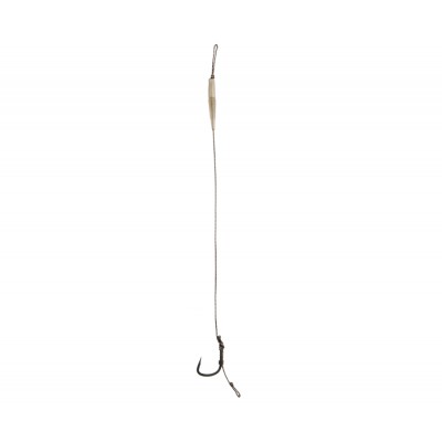 CARP PRO Поводок готовый Sinking Braid 30lbx8 с крючком Wide Gape №4