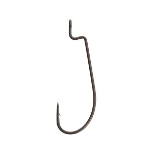 AZURA Крючок Slim Offset Worm Hook №1/0 5шт