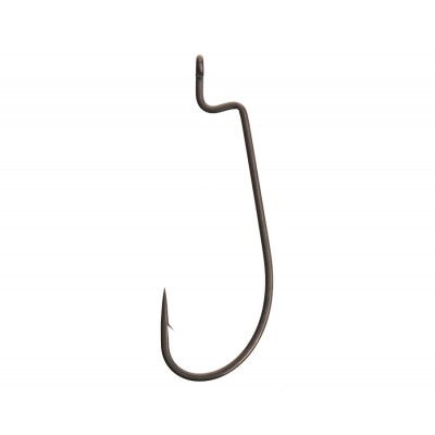 AZURA Крючок Slim Offset Worm Hook №3/0 5шт