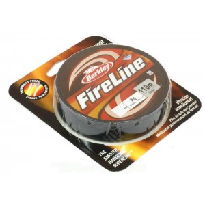 BERKLEY Шнур плетеный Fireline Fused Original 110м темносерый 0.12мм 6.8кг Smoke