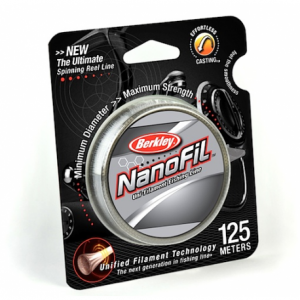 BERKLEY Шнур Nanofil 125м полупрорачный 0.15мм 7.6кг Nebel-Transparent