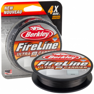 BERKLEY Шнур плетеный X8 Fireline Ultra 150м темносерый 0.2мм 13.9кг Smoke