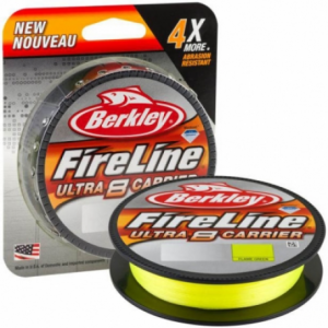 BERKLEY Шнур плетеный X8 Fireline Ultra 150м яркозеленый 0.10мм 6.2кг FL Green