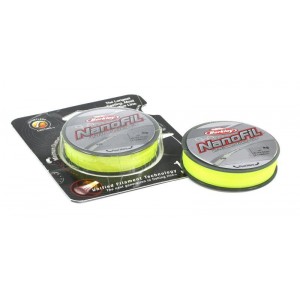 BERKLEY Шнур Nanofil 125м яркожелтый 0.10мм 5.7кг Hi-Vis Chartreuse