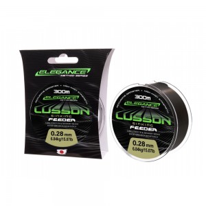 ELEGANCE METHOD Леска Lusson Sinking Feeder 300м 0.28мм 6.84кг