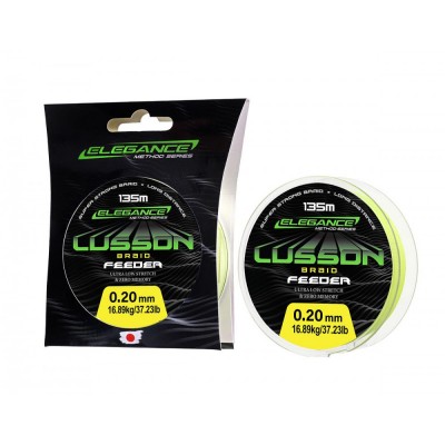 ELEGANCE METHOD Шнур Lusson Feeder Braid 135м 0,20мм 16,89кг