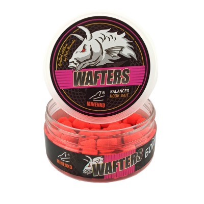 MINENKO Бойлы Wafters Dumbells Strawberry 11х14мм