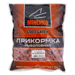 MINENKO Пеллетс Good Catch Клубника 10мм 0.7кг