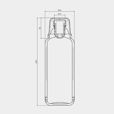 BOBBER Термос Flask для напитков вакуумный бытовой 1л Matte