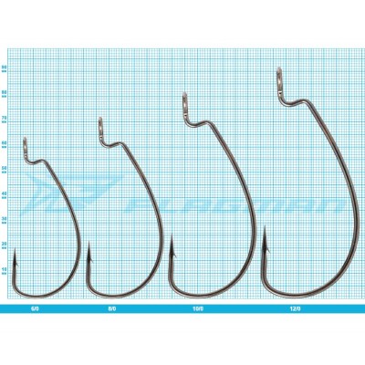 FLAGMAN Крючок Magnum Power №8/0 3шт