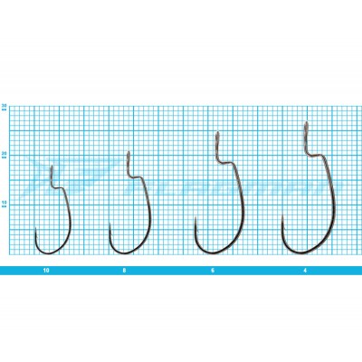 FLAGMAN Крючок F-81 Offset Hook №10 9шт